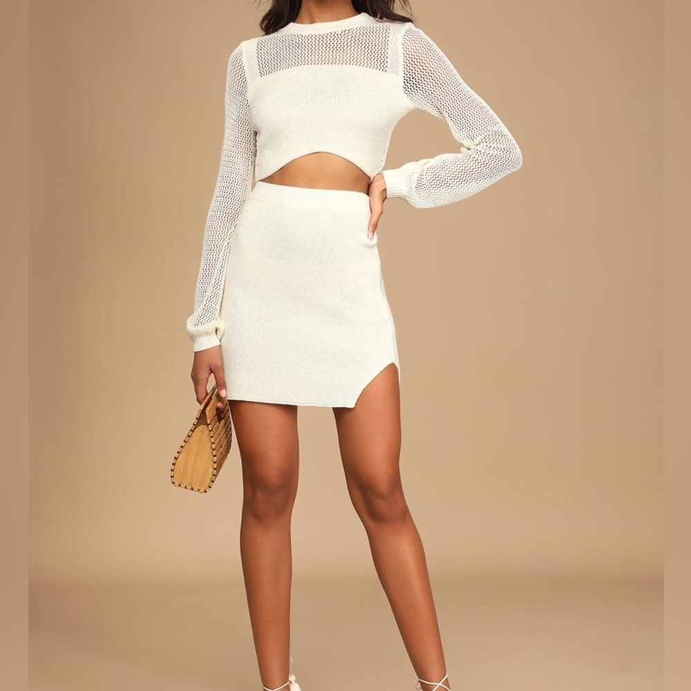 Lulus 2 piece sweater set